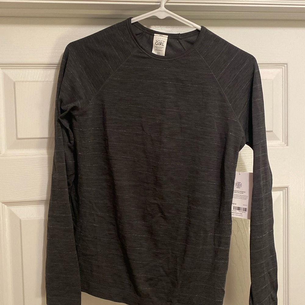 Athleta Girl long sleeve top size XL 14